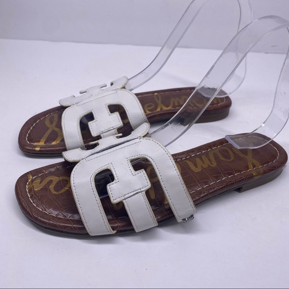 Sam Edelman White Bay Slide Sandal - Picture 4 of 6